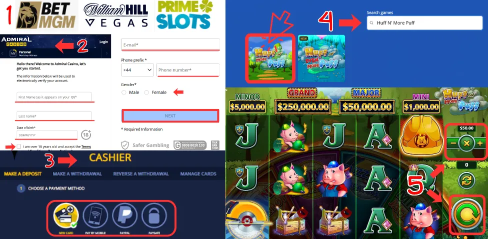 Play for Real Money